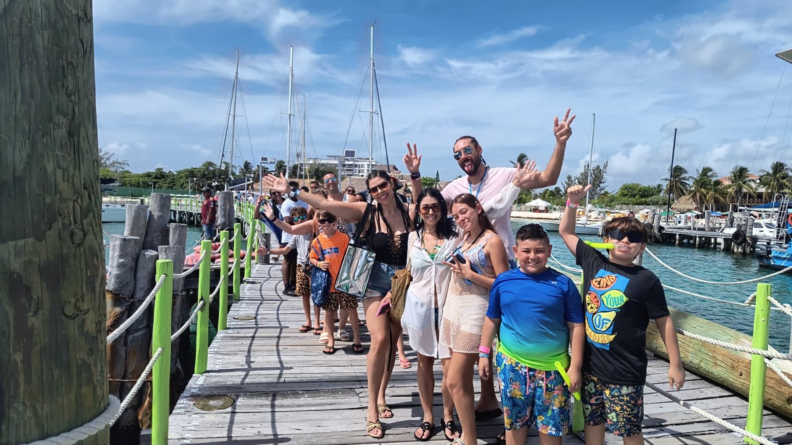 Boarding for a fun trip