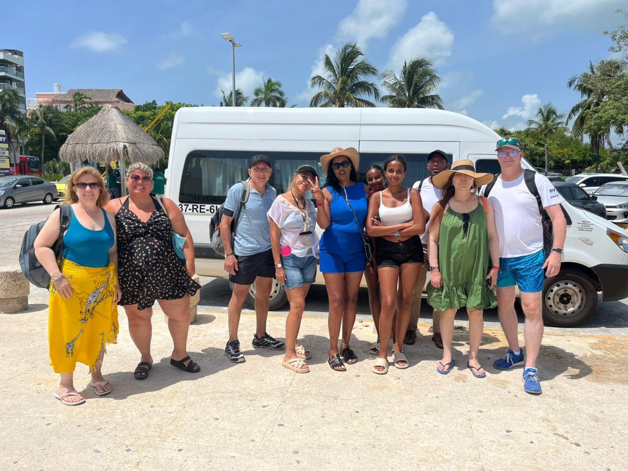 Guests arrival to the Marina